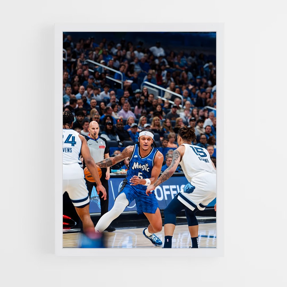 Poster Foul et Passion – affiche Basketball (vue 3)